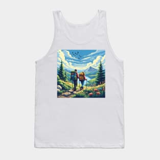 Couple Adventuring, Couple Traveling Tank Top